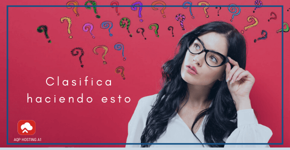clasificar google