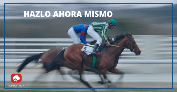 caballos correindo en competencia